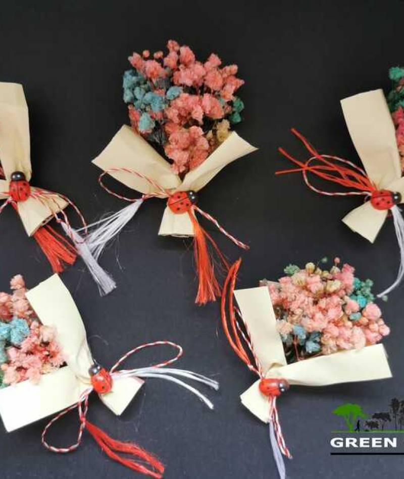 Mărțișor magnetic buchet cu flori